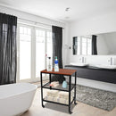 Multi Purpose 3 Tier Rolling Kitchen Cart Baker Rack - myhomestore.com.pk