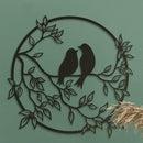 Love Bird Metal Wall Decor - myhomestore.com.pk