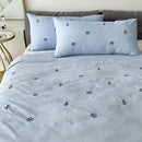 Anchor Embroidered Duvet Cover Set - myhomestore.com.pk
