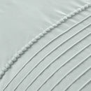 Luxury Pleated with Lace Duvet Set - myhomestore.com.pk