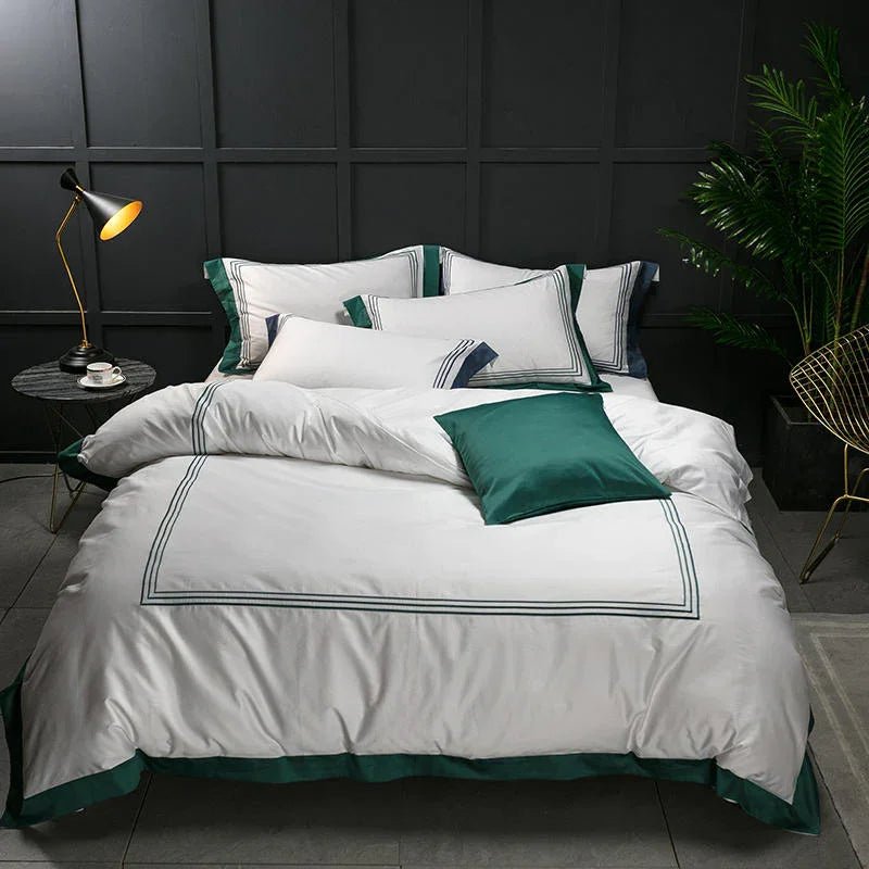 Baratta with Patch Duvet Set - myhomestore.com.pk