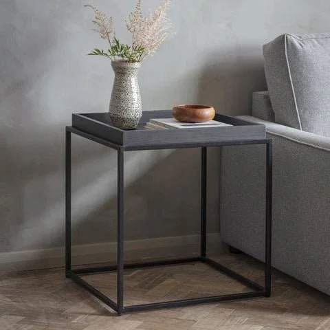 Bovina Square Side Tray Table - myhomestore.com.pk