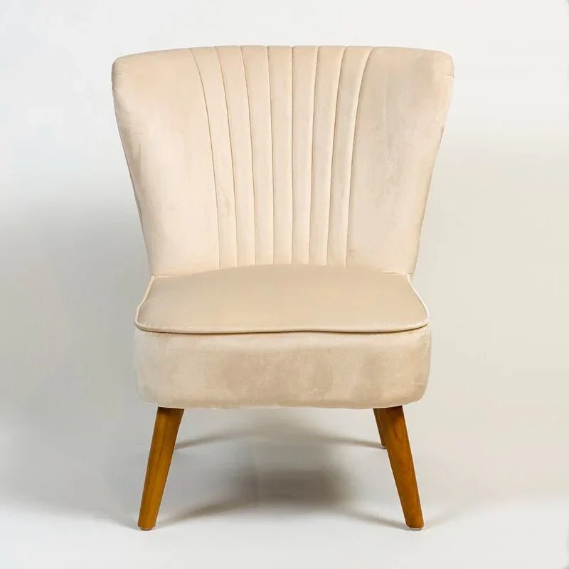 Cocktail Velvet Chair - myhomestore.com.pk