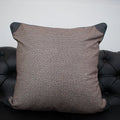 Cushion with Leather work - myhomestore.com.pk