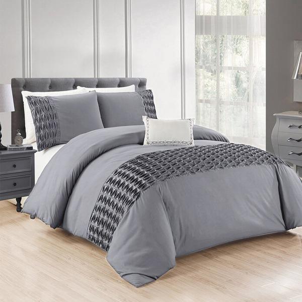 Twisted Pleated Duvet Set - myhomestore.com.pk
