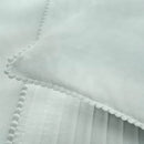 Luxury Pleated with Lace Duvet Set - myhomestore.com.pk