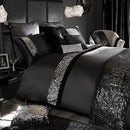 Luxury Black Bridal Bedding Set With Silver Sequence with Filling - myhomestore.com.pk