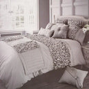 Luxury Beige Weavian Bridal Bedding Duvet Set With Filling - myhomestore.com.pk
