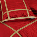 Luxury Velvet Bridal Bedding Duvet Set with Filling - myhomestore.com.pk