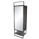 Hallway Coat Rack With Mirror - myhomestore.com.pk