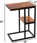 E Shaped Side Table - myhomestore.com.pk