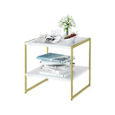 Night Stand with 2 Tier Storage Shelf for Living Room - myhomestore.com.pk