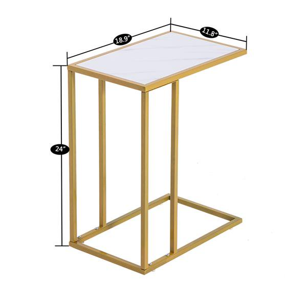 MDF Simple C-Side Table