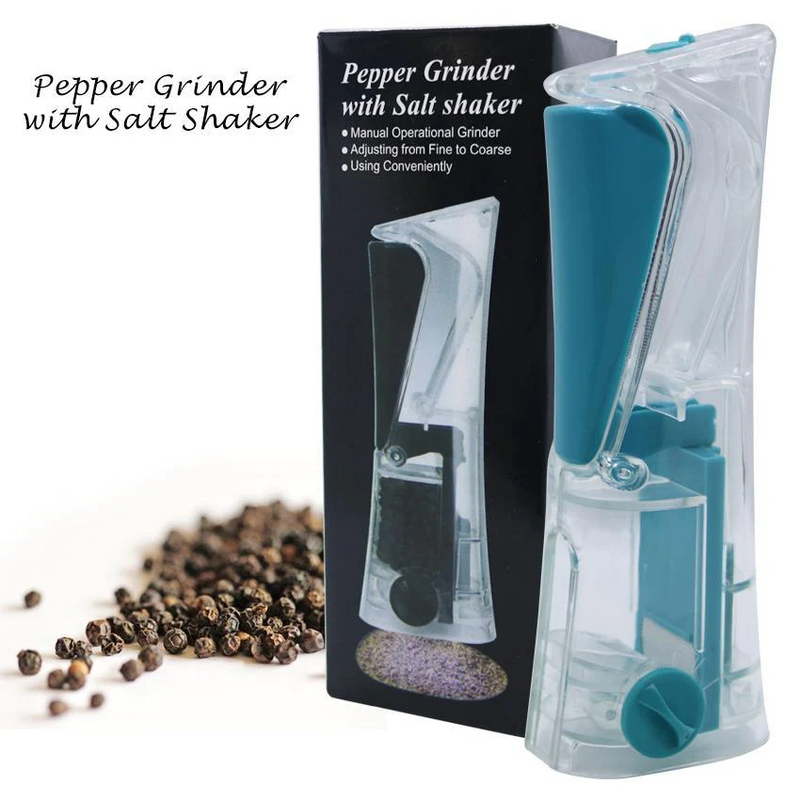 Pepper Grinder with Salt Shaker