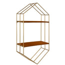 Hexagon Metal Accent Shelf - myhomestore.com.pk
