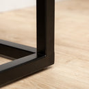 Elegant Green Upholstered Bench with Metal Frame - myhomestore.com.pk