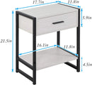 2-Tier Shelf Side Table - myhomestore.com.pk