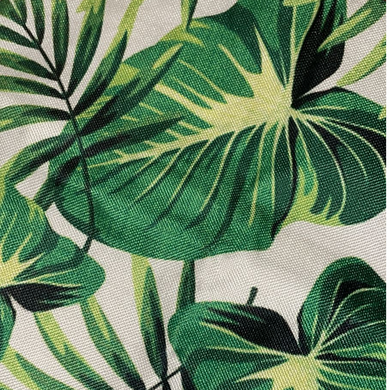 Green Leaf Cushion 18 x 18