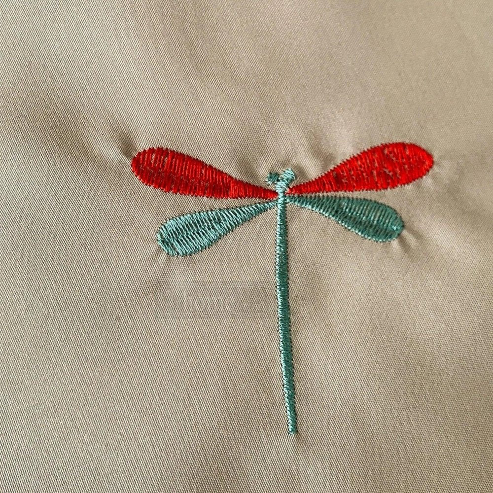DragonFly Embroidered Duvet Cover Set - myhomestore.com.pk