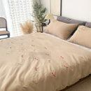 DragonFly Embroidered Duvet Cover Set - myhomestore.com.pk