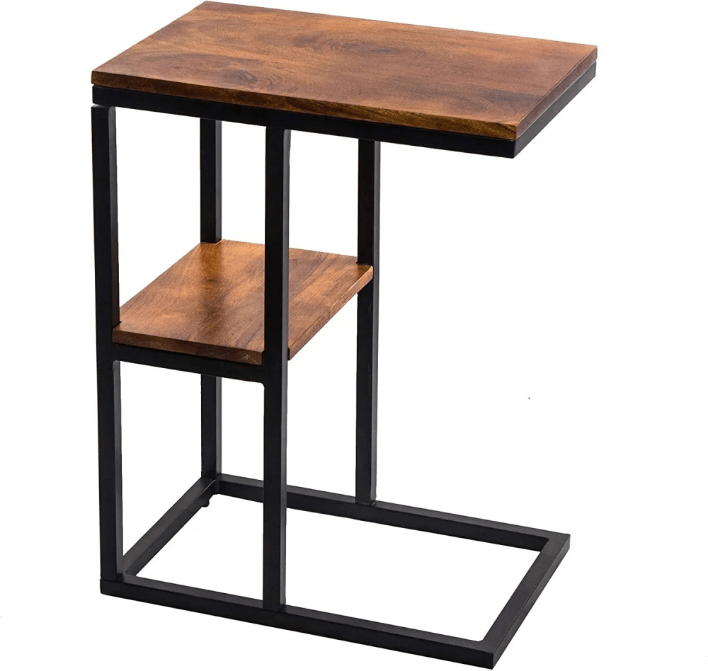 E Shaped Side Table - myhomestore.com.pk