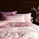 New Luxury Pink Embroidery Duvet Set - myhomestore.com.pk