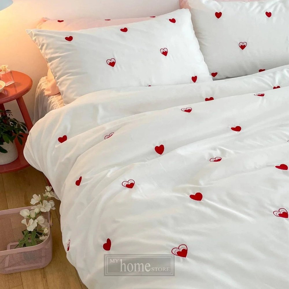 Embroidered Duvet Cover Set - myhomestore.com.pk