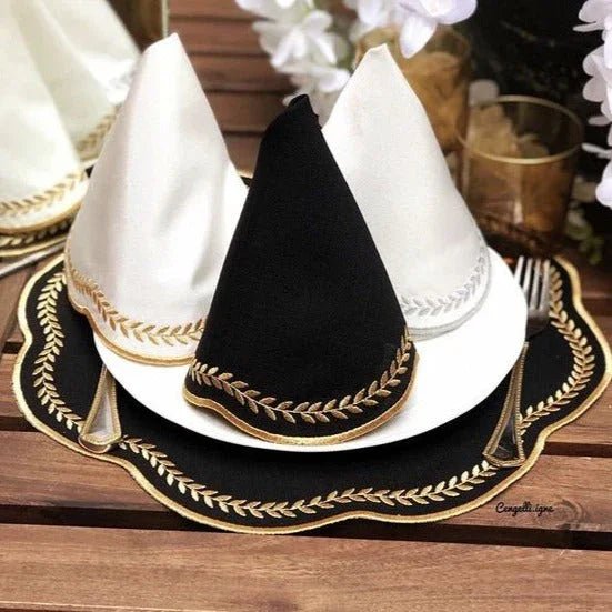 Embroidered Table Napkins - myhomestore.com.pk