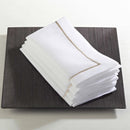 Embroidery With Baratta Stitch Napkins (Pack of 6) - myhomestore.com.pk