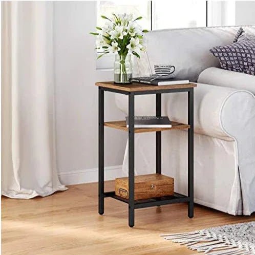 End Table, Telephone Table with 3 Shelves - myhomestore.com.pk