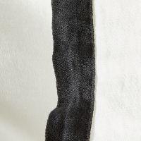 European White with Black Ribbon Duvet Set - myhomestore.com.pk