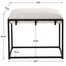 Small Upholstered Bench for Living Room & Bedroom - myhomestore.com.pk
