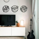 Flora Metal Wall Decor (pack of 3) - myhomestore.com.pk