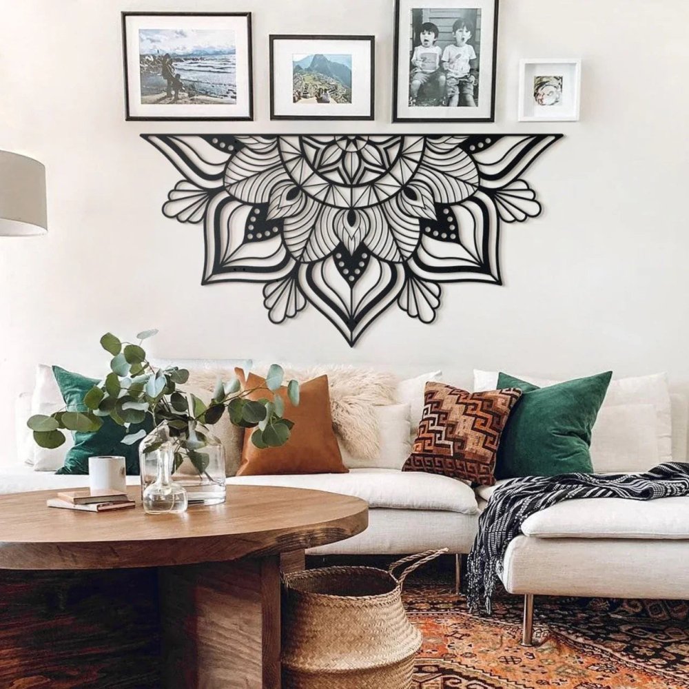 Floral Metal Wall Decor - myhomestore.com.pk