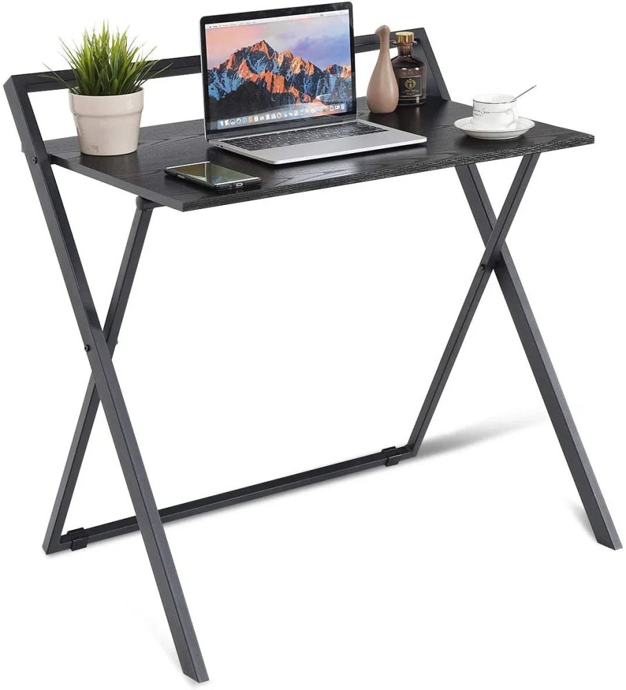 Folding Computer Desk, Foldable Desk for Small Space - myhomestore.com.pk