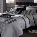 Luxury Sequence Grey Bridal Bedding Duvet cover set With Filling - myhomestore.com.pk