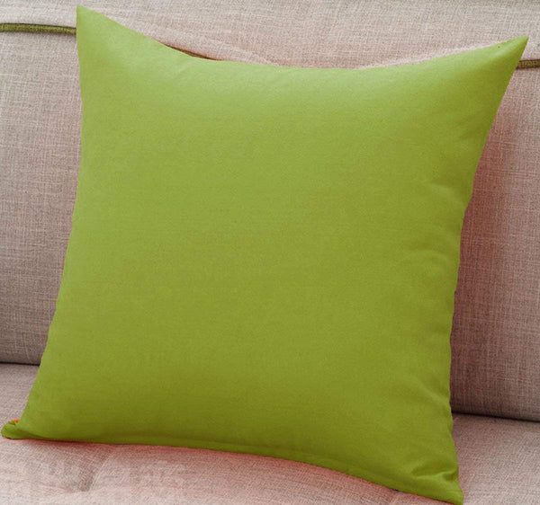 Cotton Cushion Cover (Green)
