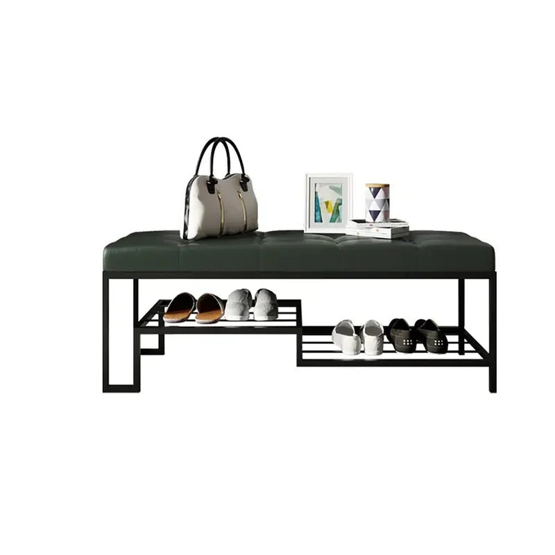 Hallway Upholstered Bench with Shoe Storage - myhomestore.com.pk