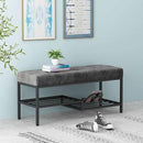 Hallway Upholstered Bench with Shoe Storage - myhomestore.com.pk