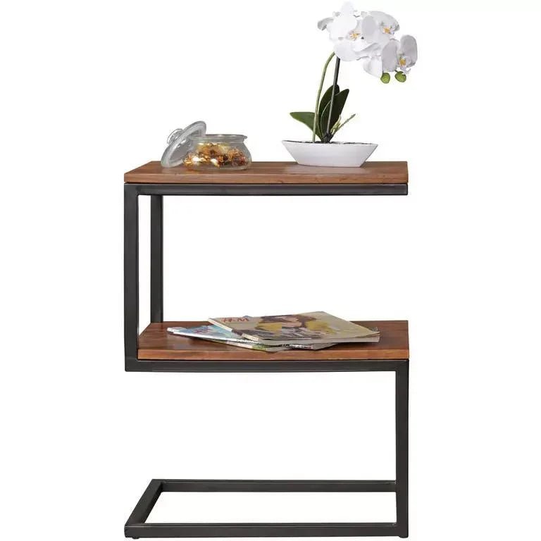 Highline S Shaped Corner Side Coffee Table - myhomestore.com.pk