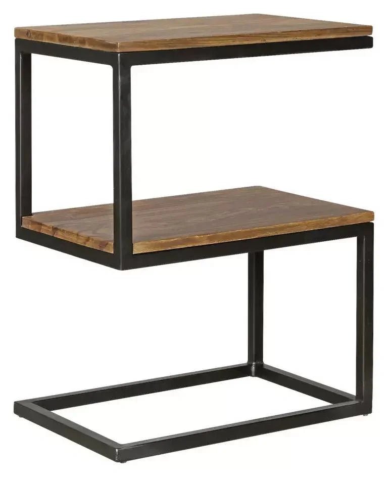 Highline S Shaped Corner Side Coffee Table - myhomestore.com.pk