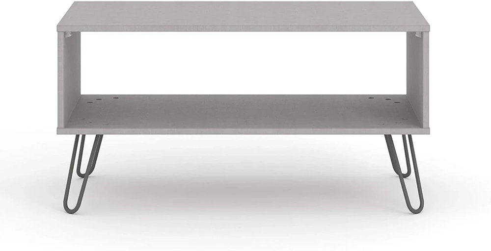 Home Source Rectangle Coffee Occasional Living Room Table with Storage - myhomestore.com.pk