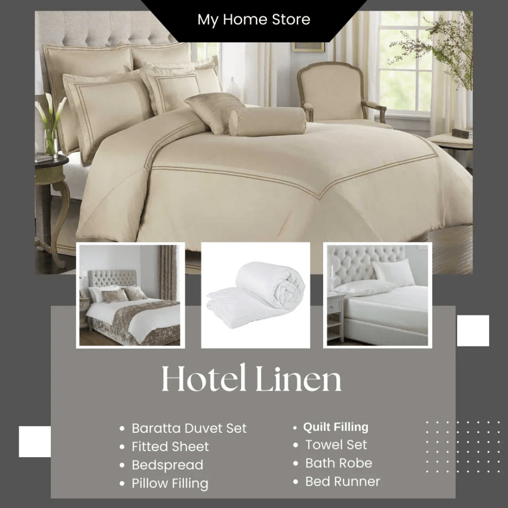 Hotel Linen (Baratta stitch ) - myhomestore.com.pk