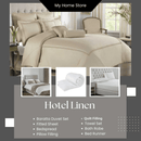 Hotel Linen (Baratta stitch ) - myhomestore.com.pk