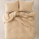 Dots Tufted Cotton Duvet Cover Set - myhomestore.com.pk