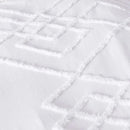 White Tufted Cotton Duvet Cover Set - myhomestore.com.pk