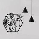 Hexagon Metal Wall Decor - myhomestore.com.pk