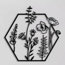 Hexagon Metal Wall Decor - myhomestore.com.pk