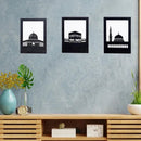 Islamic wall art set with Kaabe Metal Wall Decor - myhomestore.com.pk
