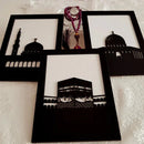 Islamic wall art set with Kaabe Metal Wall Decor - myhomestore.com.pk
